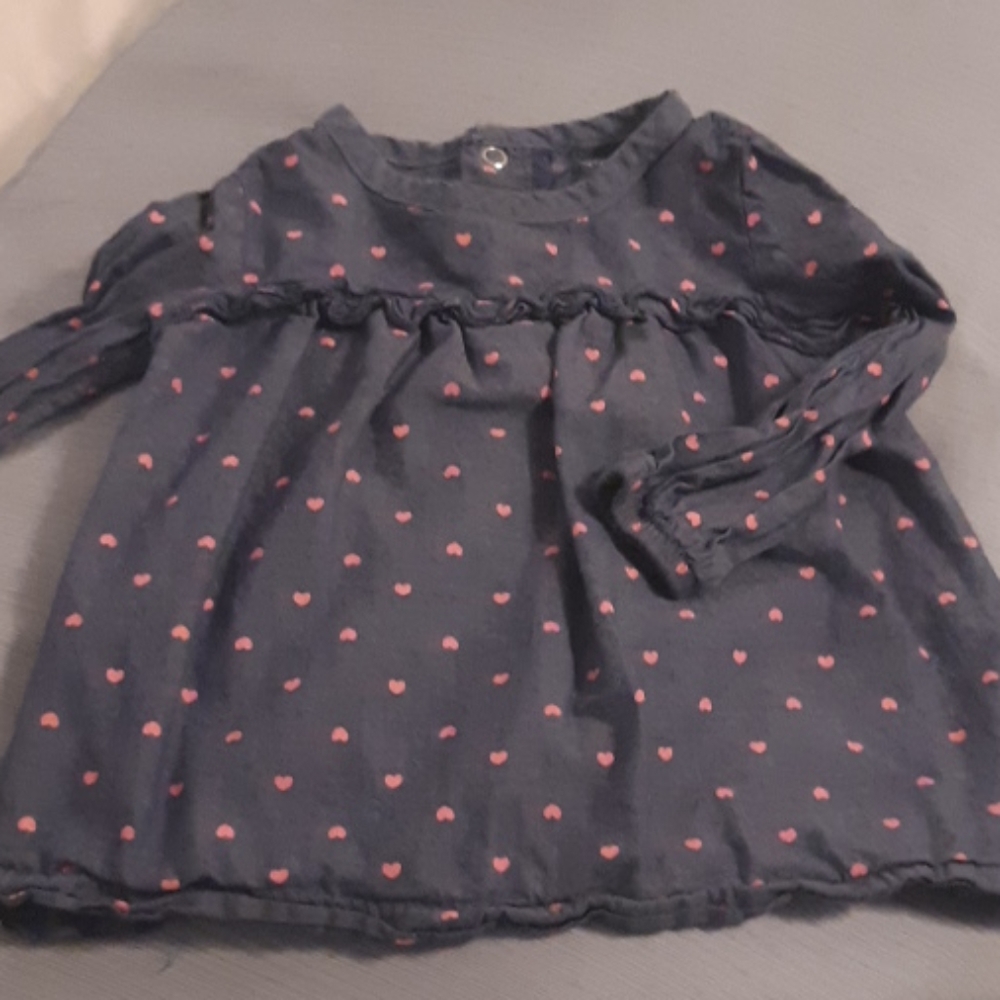 Gently used 12 months long sleeve for her